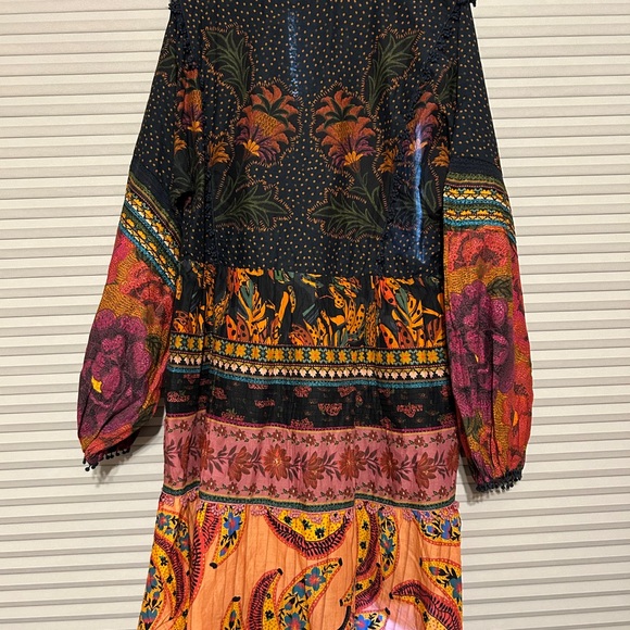 Farm Rio Mixed patchwork mini dress NWT - Picture 3 of 8